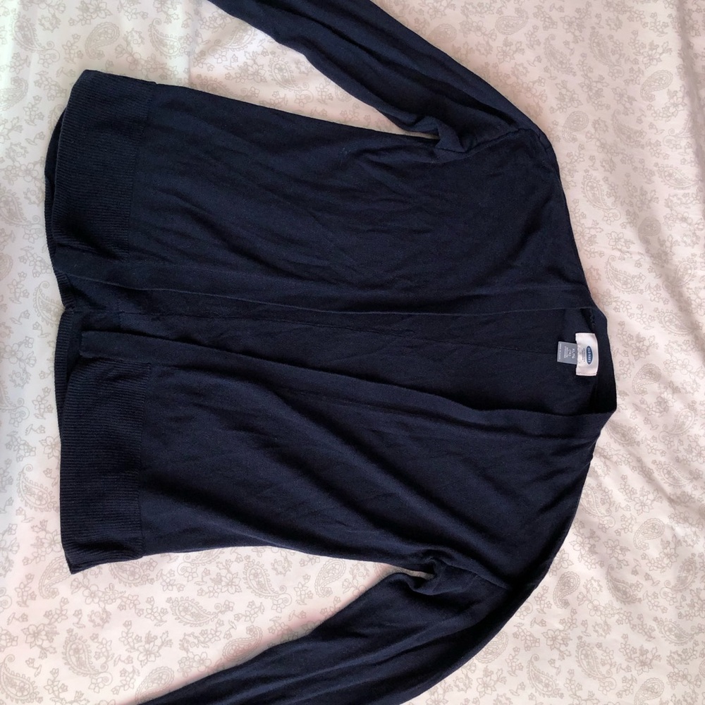 Old Navy Cardigan (navy) Size. 14 or XL -$15